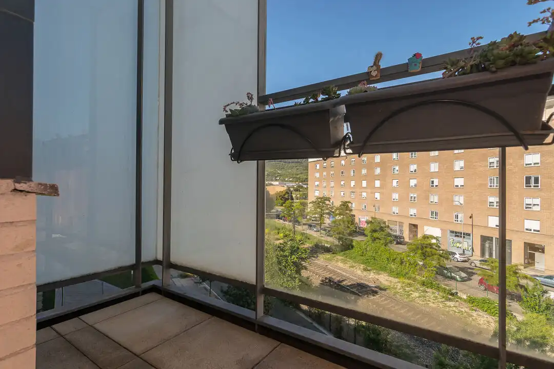Terrassa de Àtic en venda en  Pamplona / Iruña amb Calefacció, Jardí privat i Terrassa