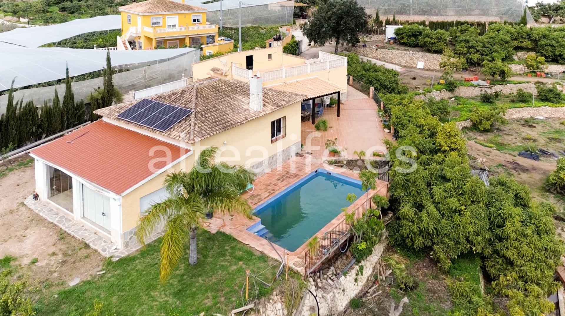 Exterior view of Country house for sale in Altea  with Air Conditioner, Private garden and Terrace