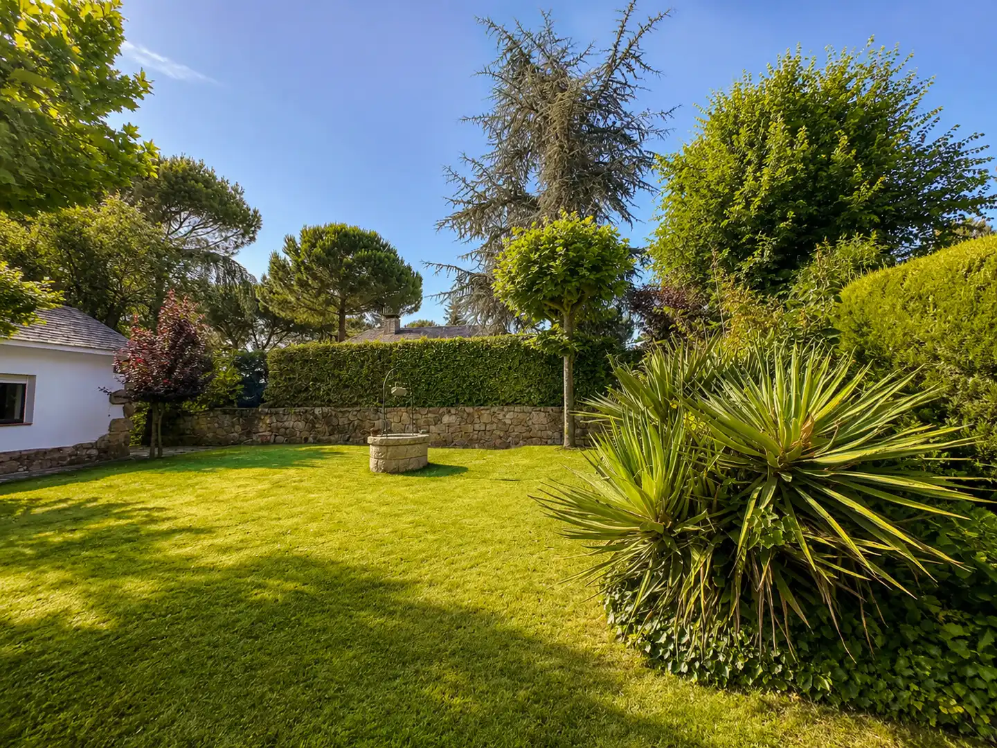 Garden of Houses for rent in Hoyo de Manzanares  with Private garden, Swimming Pool and Furnished
