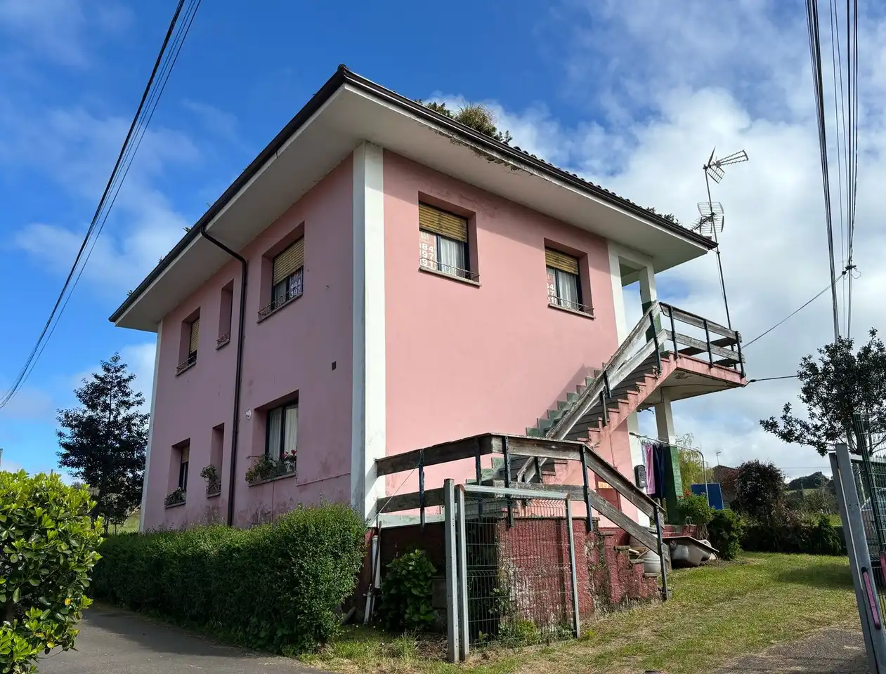 Vista exterior de Casa o chalet en venta en Carreño con Jardín privado y Terraza