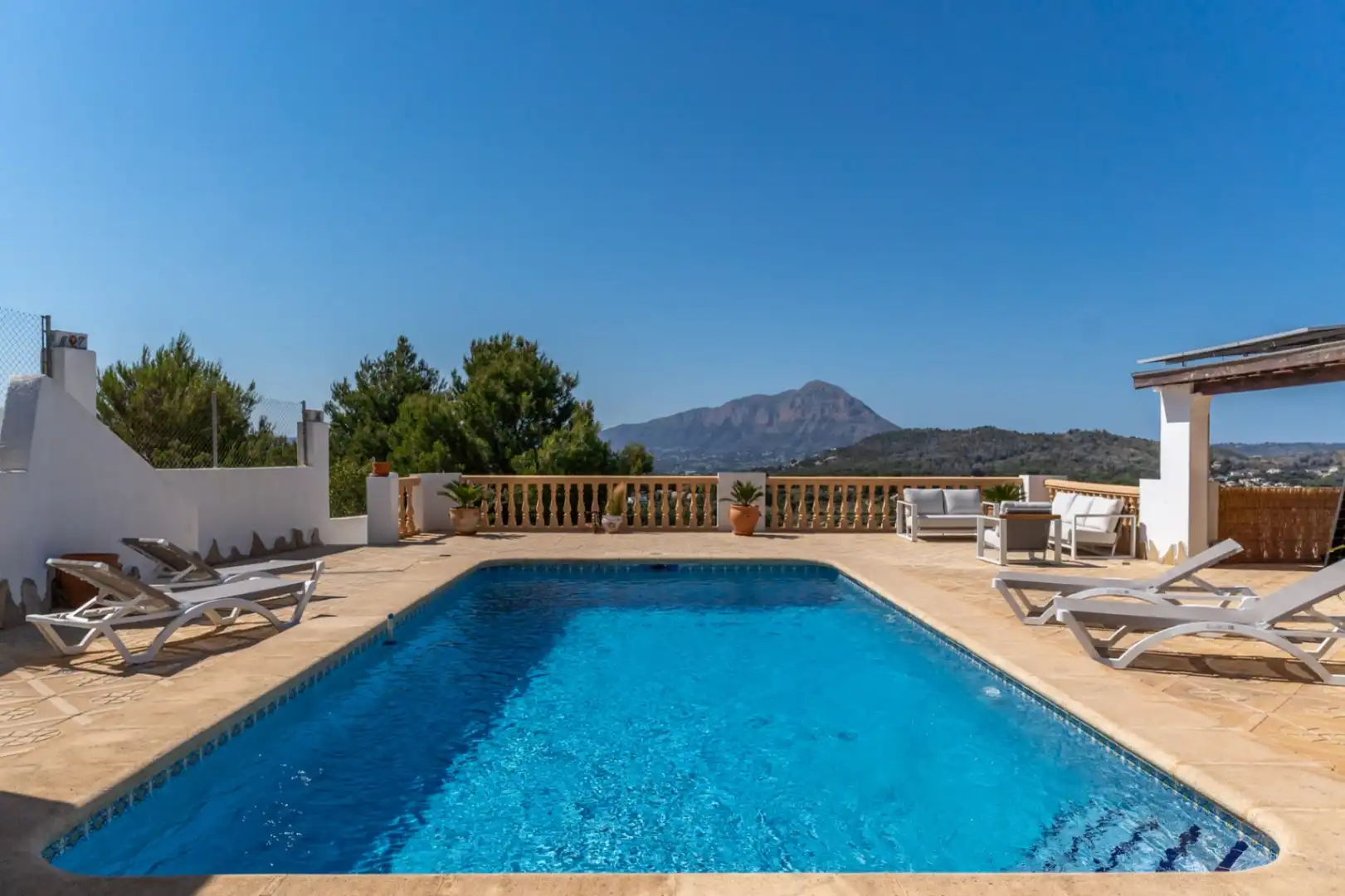 Swimming pool of Houses for sale in Jávea / Xàbia  with Air Conditioner, Heating and Private garden