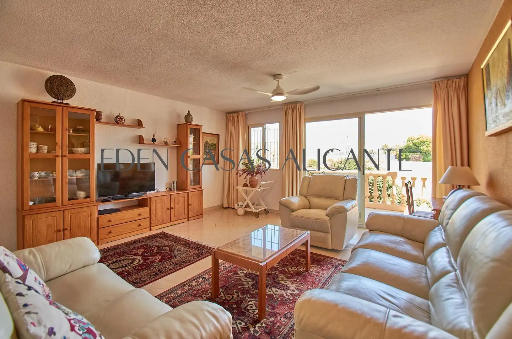 Living room of Flat for sale in El Campello  with Air Conditioner, Heating and Private garden