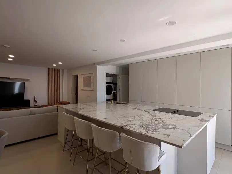 Cocina de Casa o chalet en venta en Almería con Aire acondicionado, Calefacción y Jardín privado