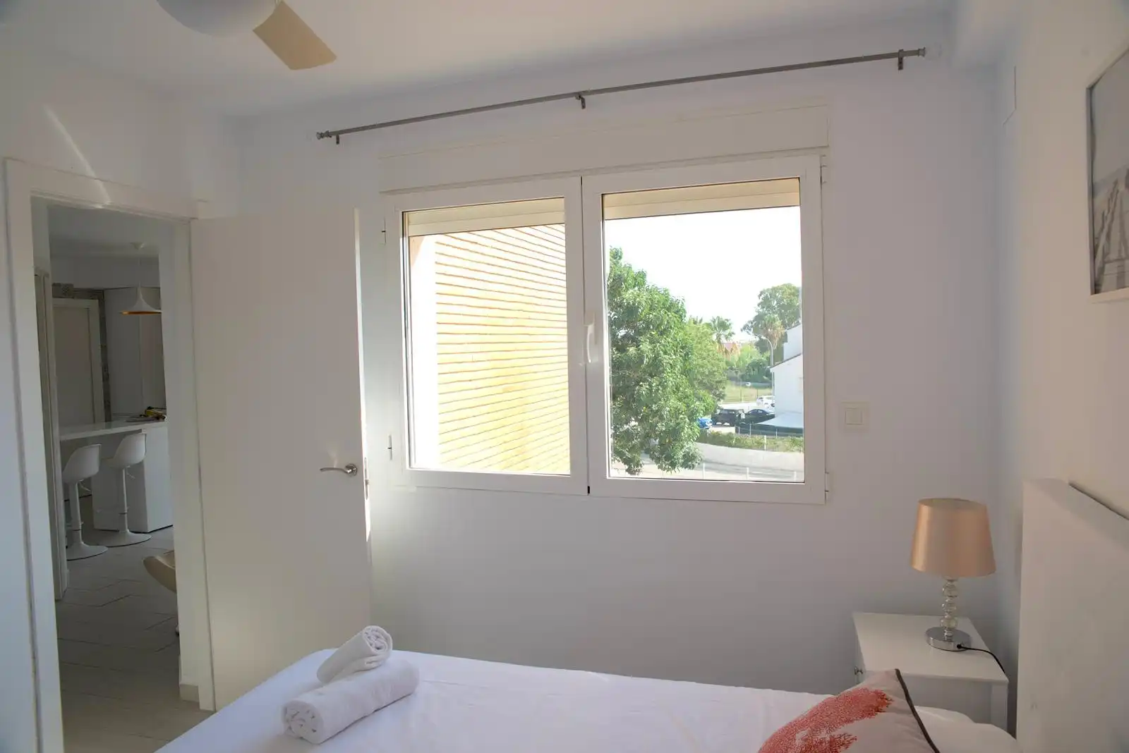 Bedroom of Apartments for rent in Dénia  with Air Conditioner, Heating and Furnished