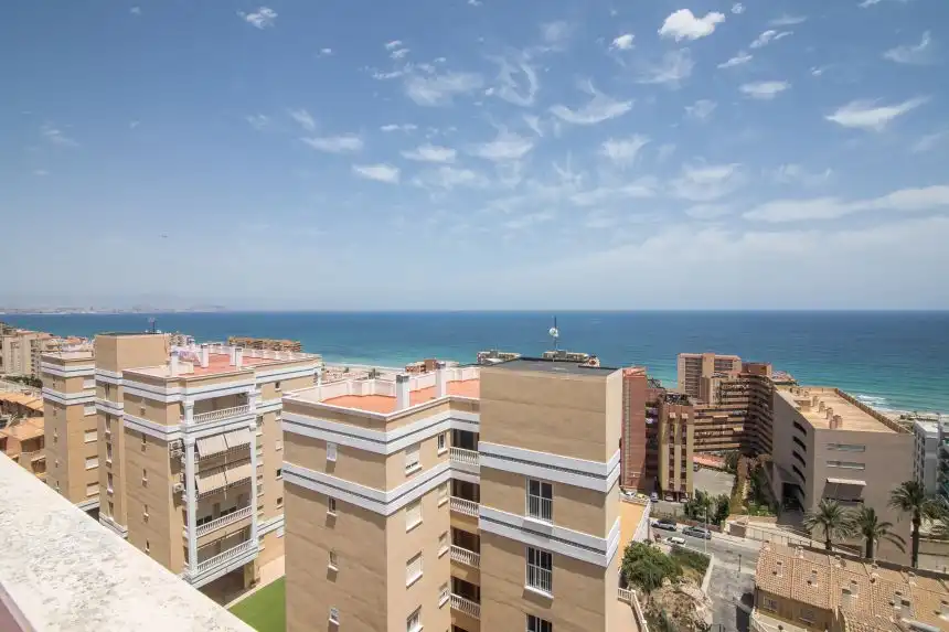 Schlafzimmer von Wohnung zum Verkauf in Elche / Elx mit Klimaanlage, Terrasse und Möbliert