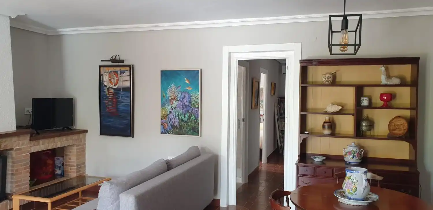 Sala de estar de Casa o chalet de alquiler en Cartagena con Aire acondicionado, Calefacción y Jardín privado