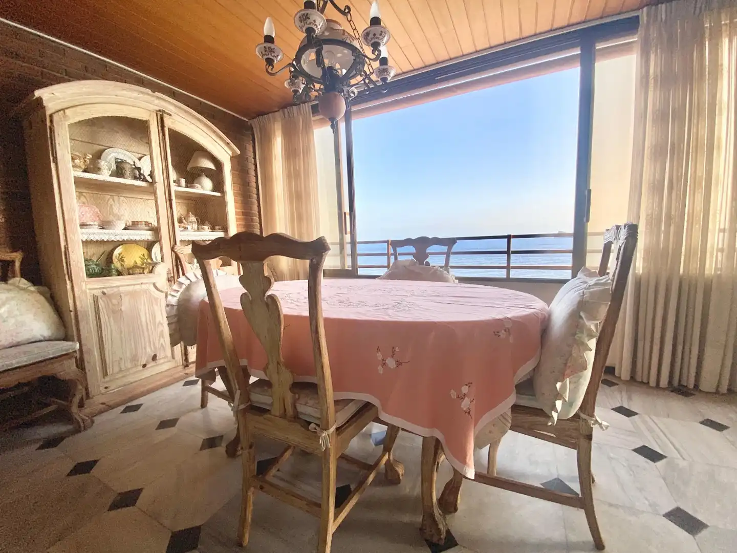 Dining room of Apartments for rent in Benidorm  with Heating, Swimming Pool and Furnished