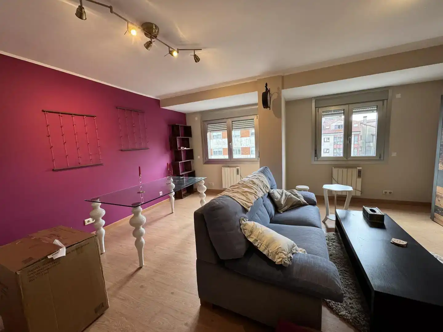 Sala d'estar de Pis de lloguer en Ames