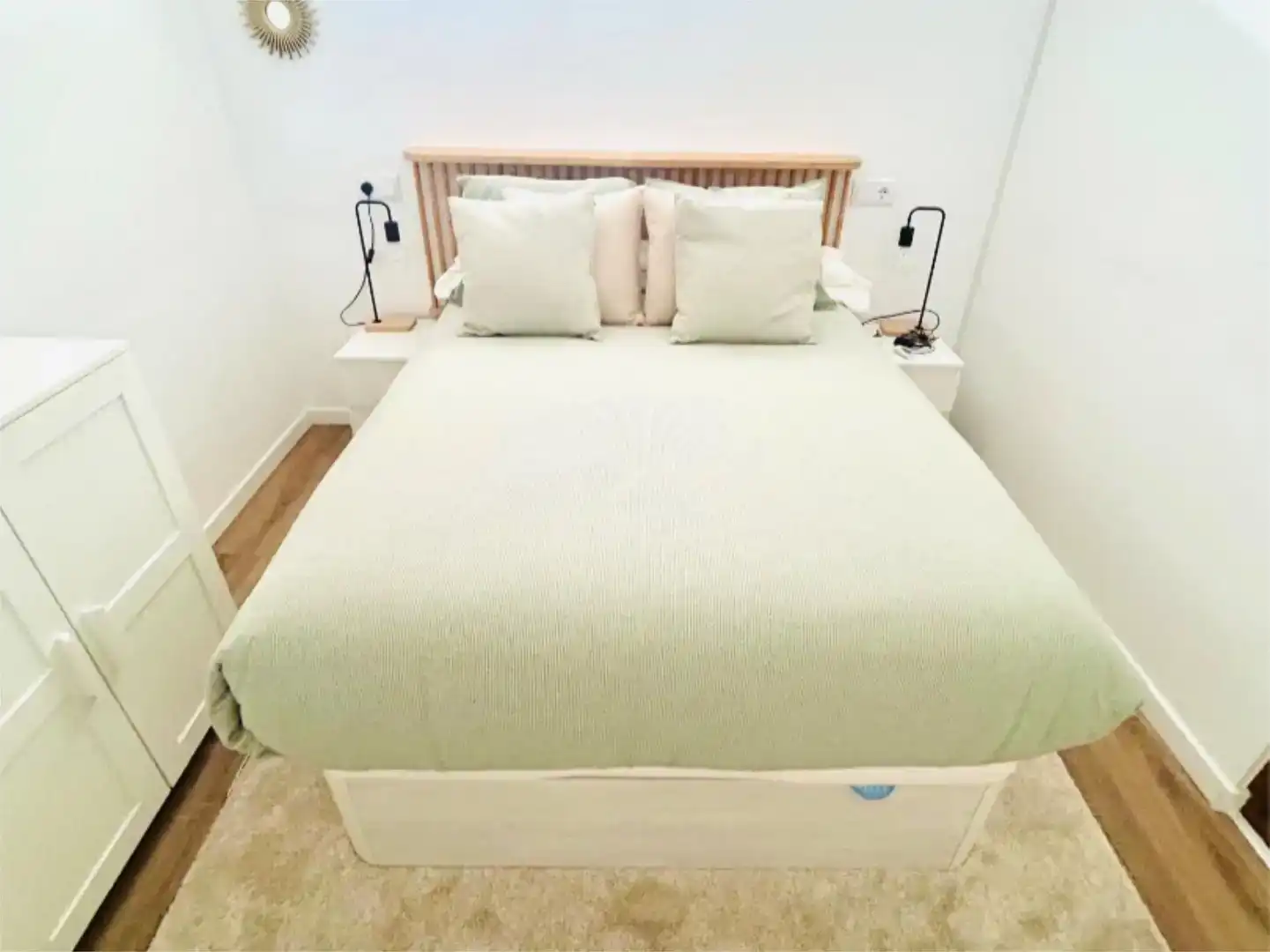 Bedroom of Flat for rent in Eivissa  with Air Conditioner, Swimming Pool and Balcony