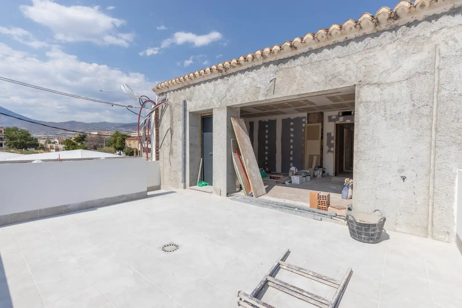 Exterior view of Flat for sale in Gualchos  with Air Conditioner, Heating and Private garden