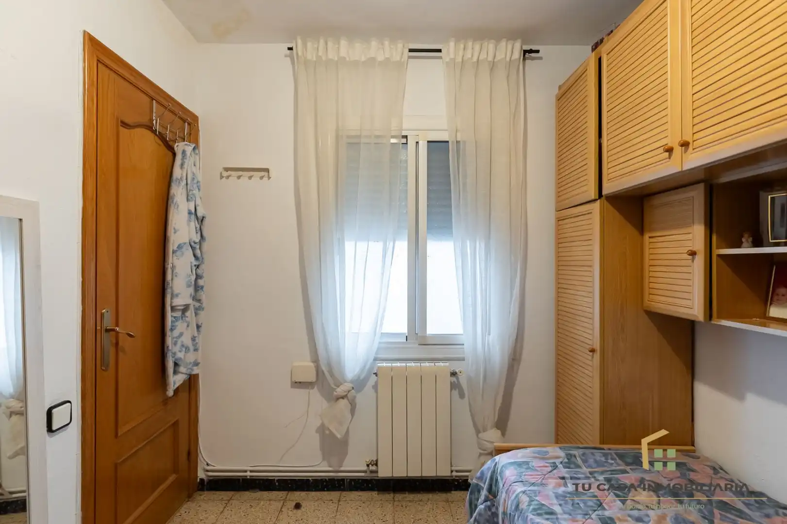 Bedroom of Attic for sale in Badalona  with Air Conditioner, Heating and Terrace
