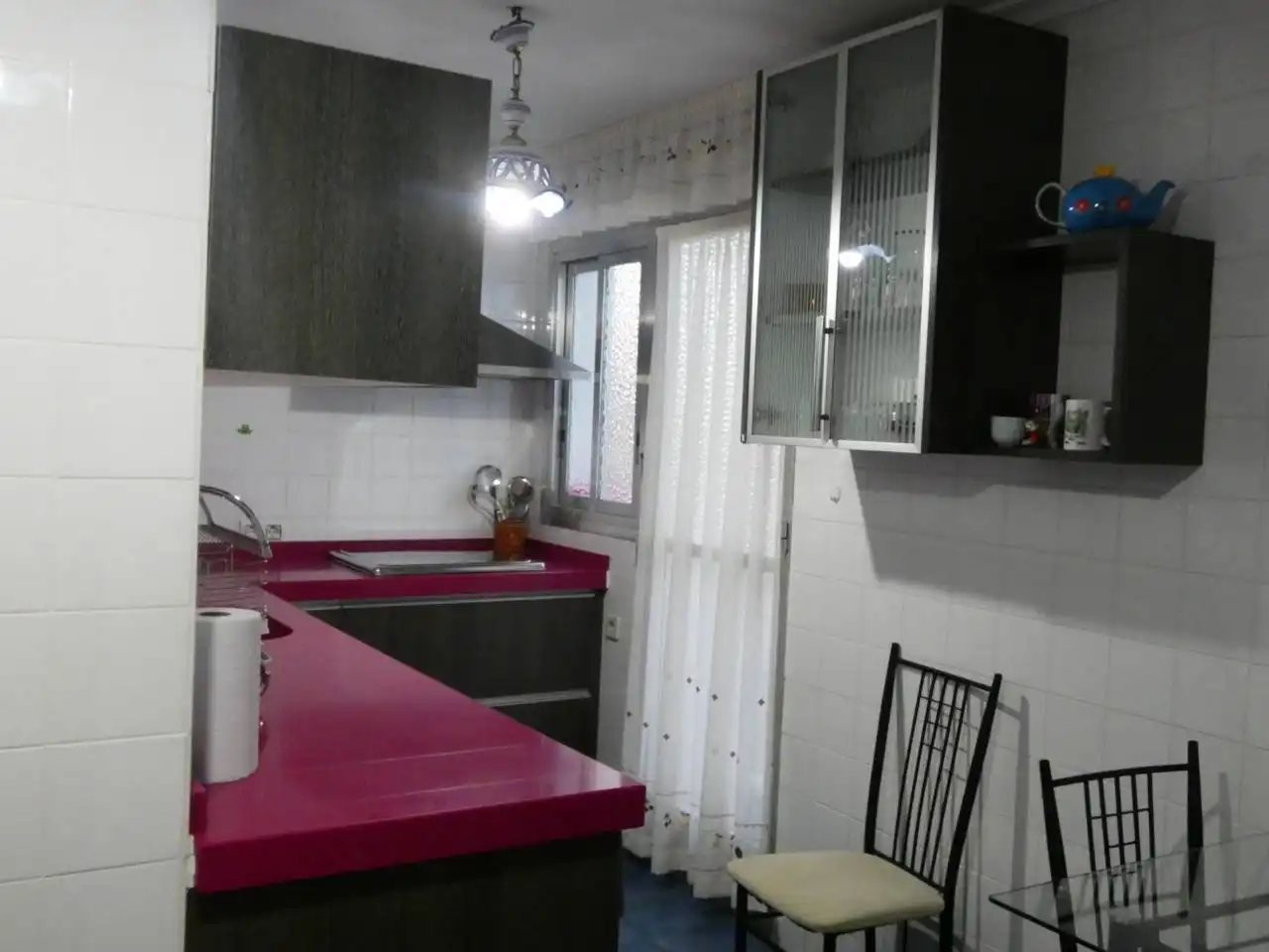 Cocina de Piso de alquiler en Toledo con Aire acondicionado, Calefacción y Terraza