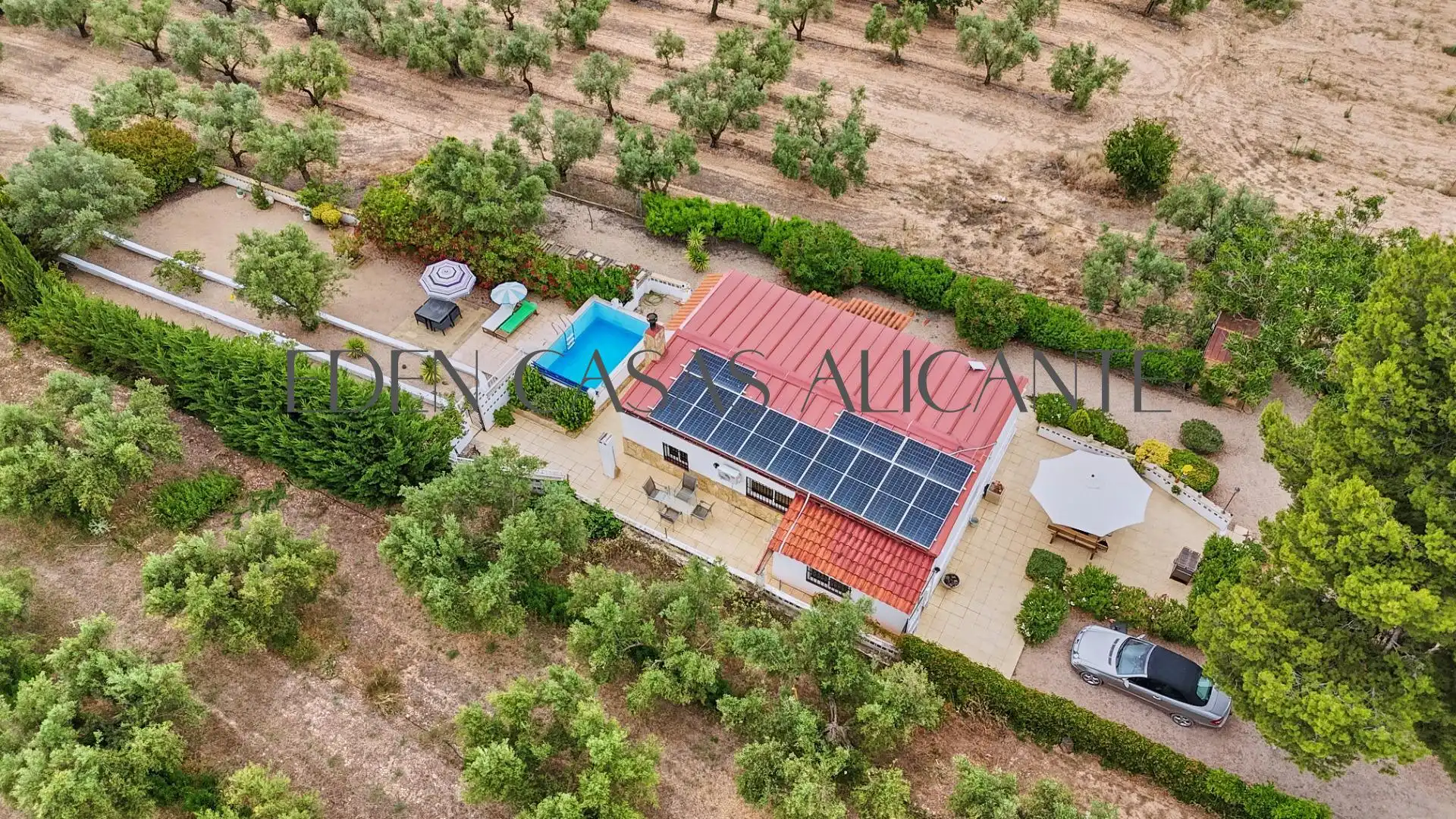 Vista exterior de Casa o chalet en venta en Biar con Aire acondicionado, Calefacción y Jardín privado