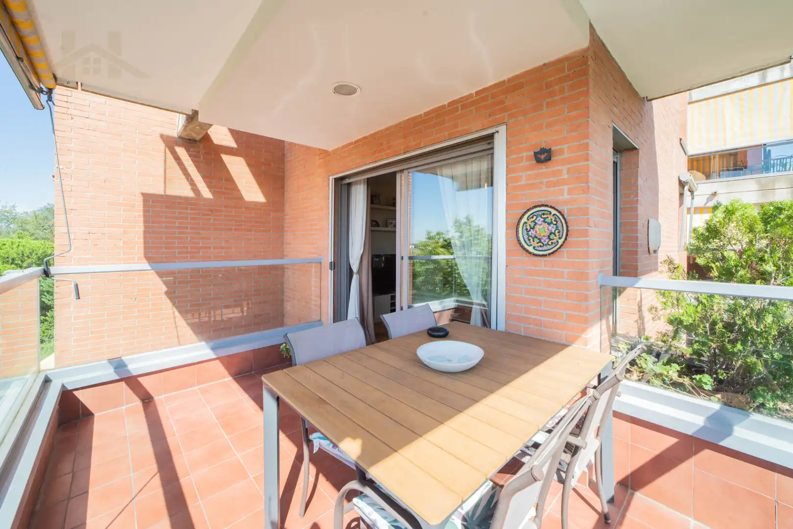 Terrasse von Wohnung zum Verkauf in Alcobendas mit Klimaanlage, Heizung und Parkett