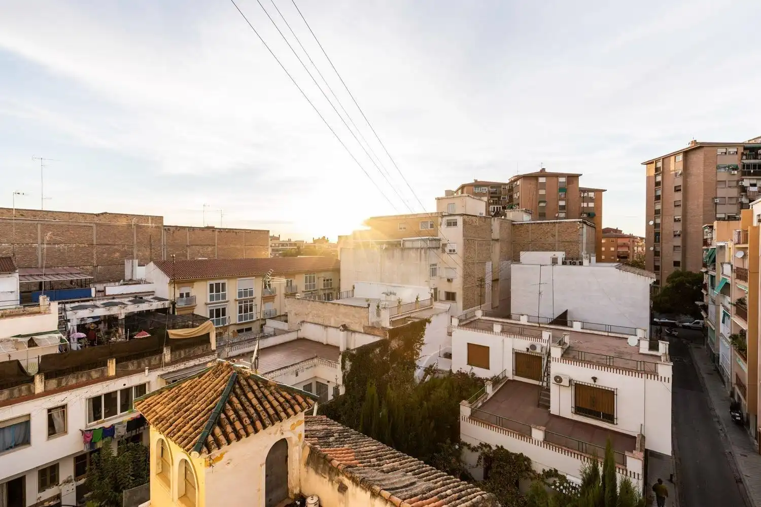 Vista exterior de Àtic en venda en Granada amb Terrassa
