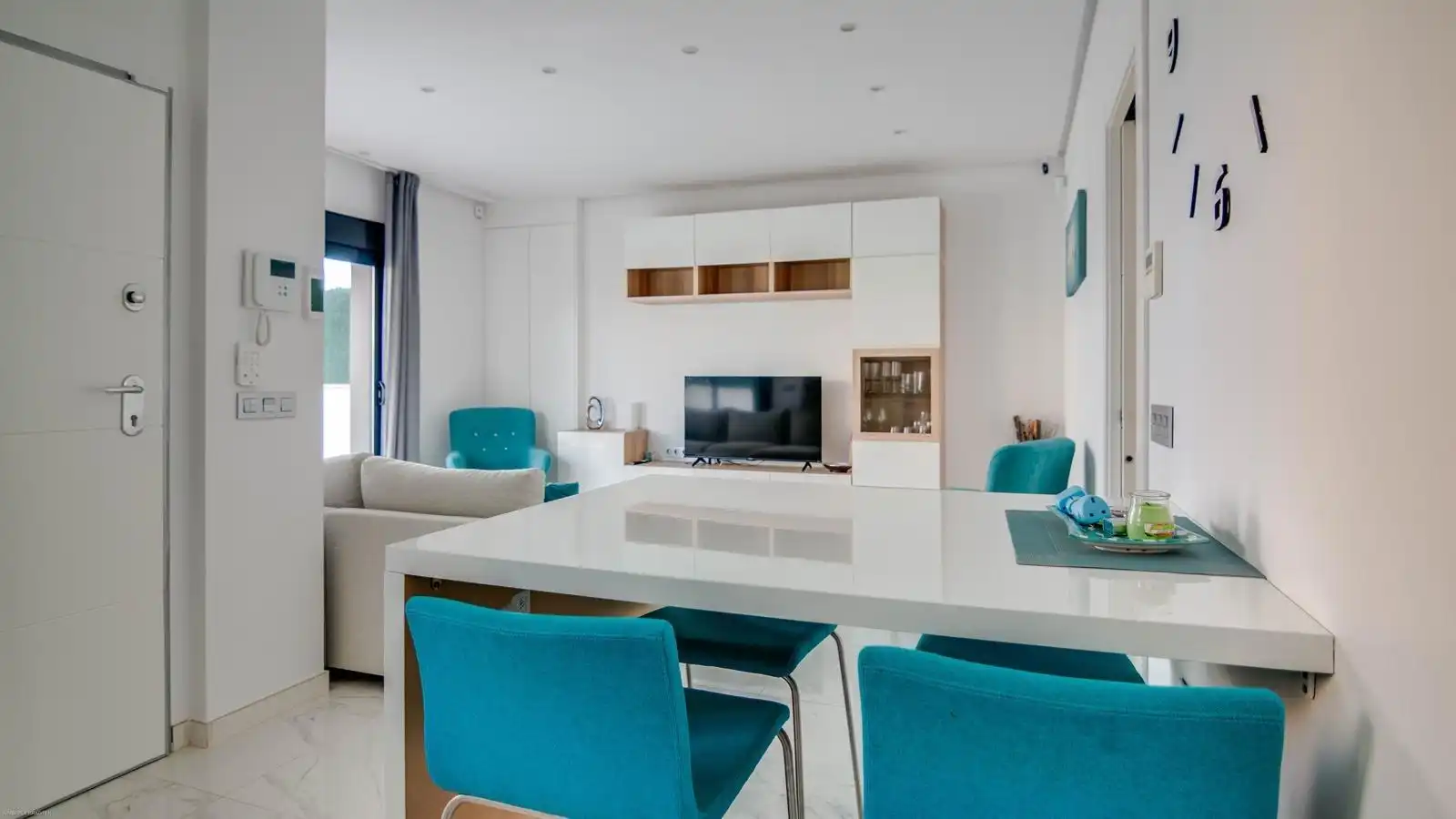 Sala d'estar de Casa o xalet en venda en San Javier amb Aire condicionat, Calefacció i Jardí privat