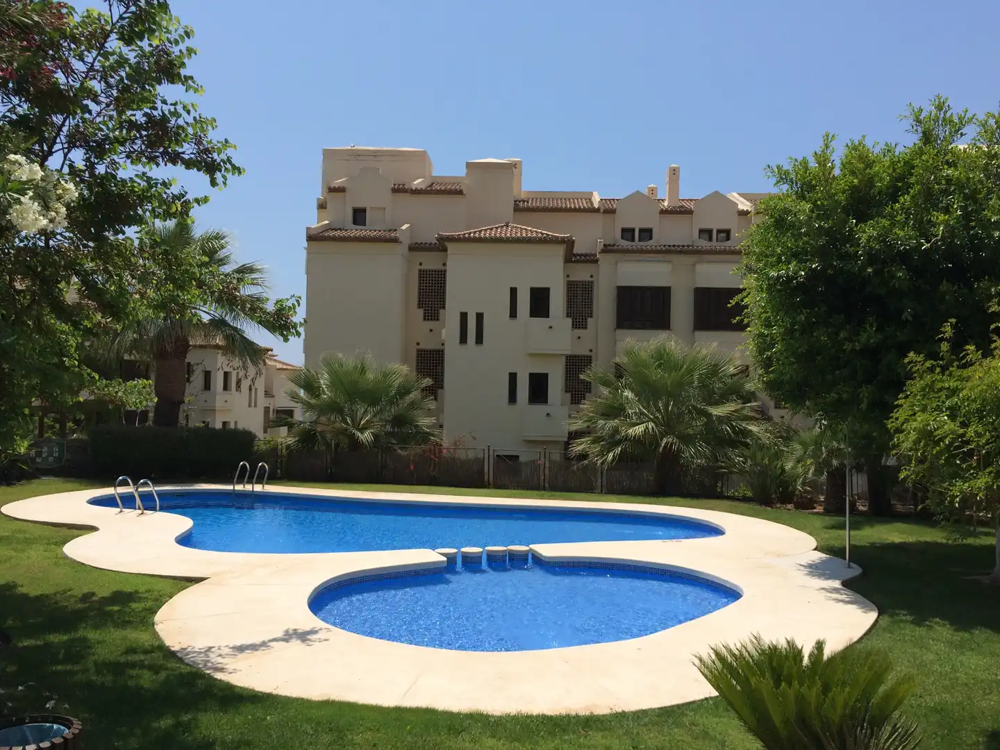 Piscina de Apartamento de alquiler en Altea con Aire acondicionado, Calefacción y Terraza