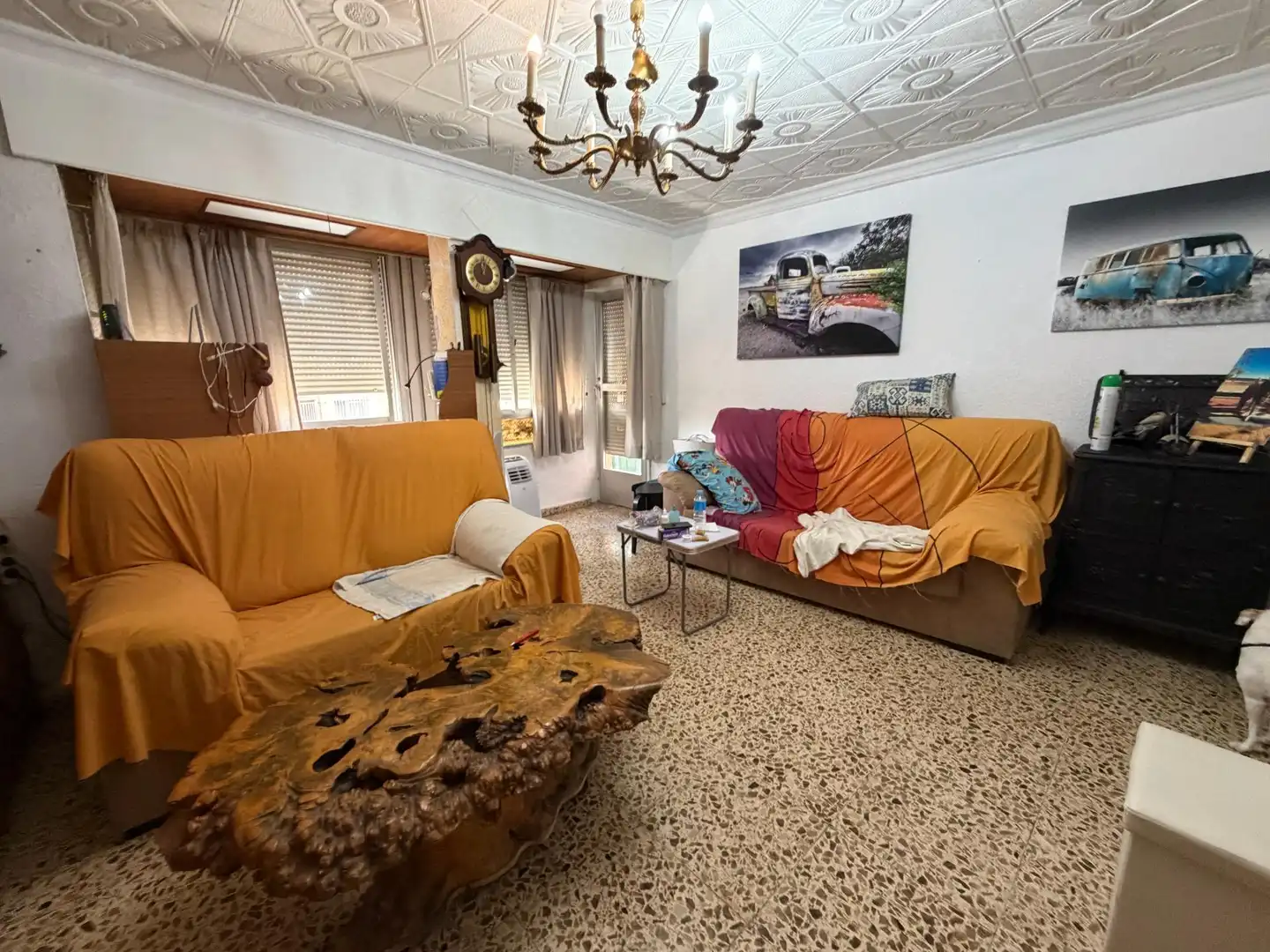 Sala de estar de Piso en venta en Águilas con Aire acondicionado, Terraza y Trastero