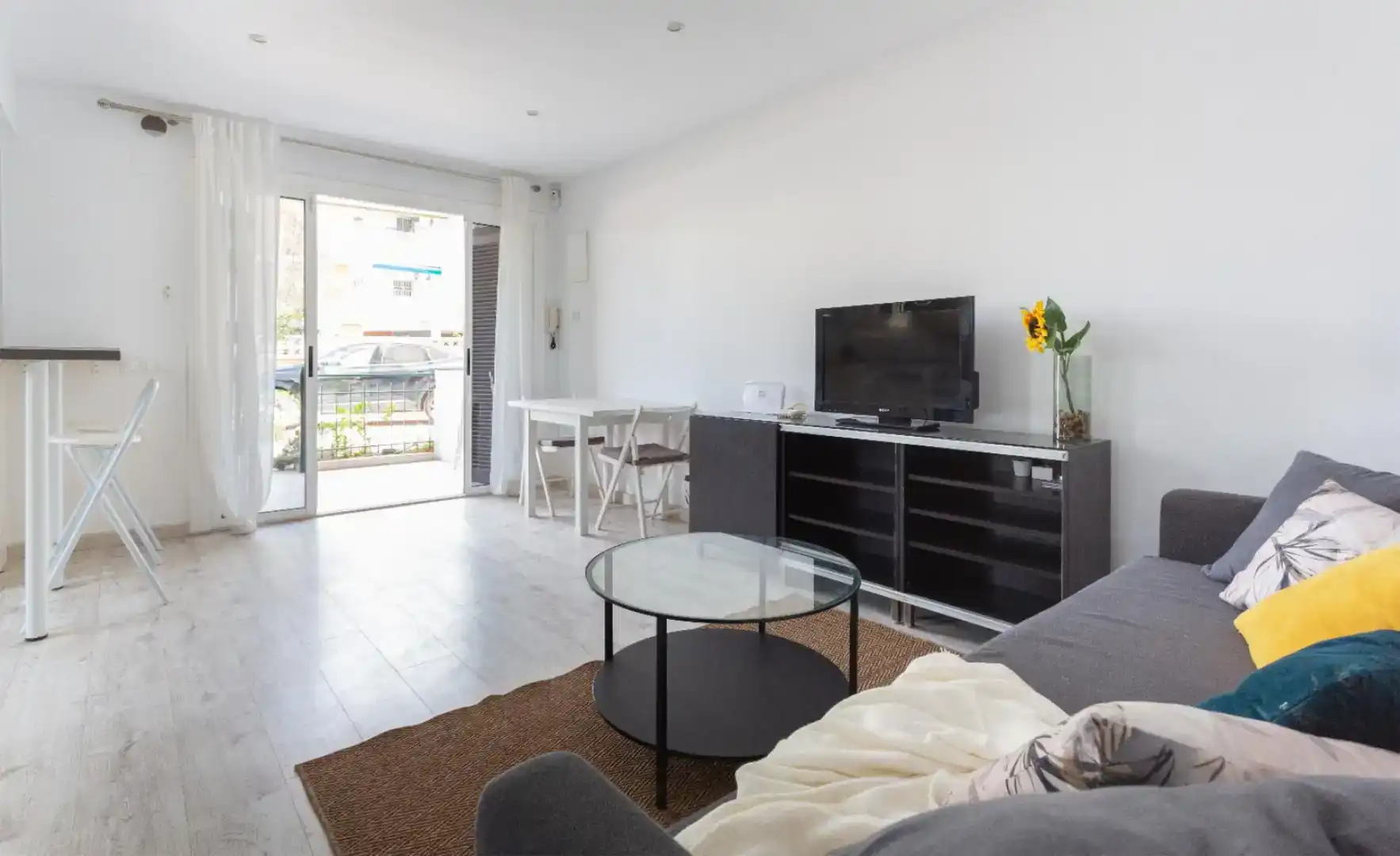 Sala d'estar de Pis en venda en Sitges amb Aire condicionat