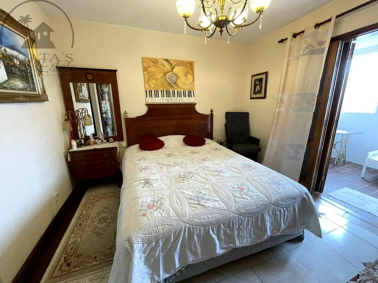Dormitori de Casa o xalet en venda en Adeje amb Terrassa, Moblat i Piscina comunitària
