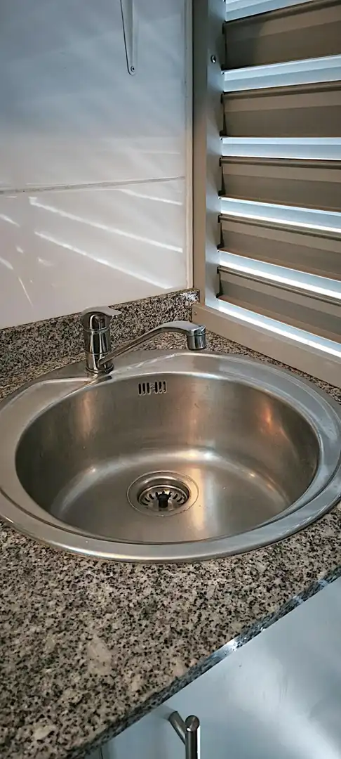 Küche von Wohnung zum Verkauf in Badalona mit Klimaanlage, Heizung und Parkett