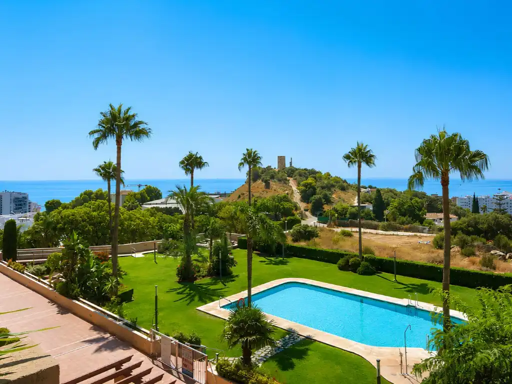 Garden of Flat for sale in Fuengirola  with Air Conditioner, Private garden and Terrace