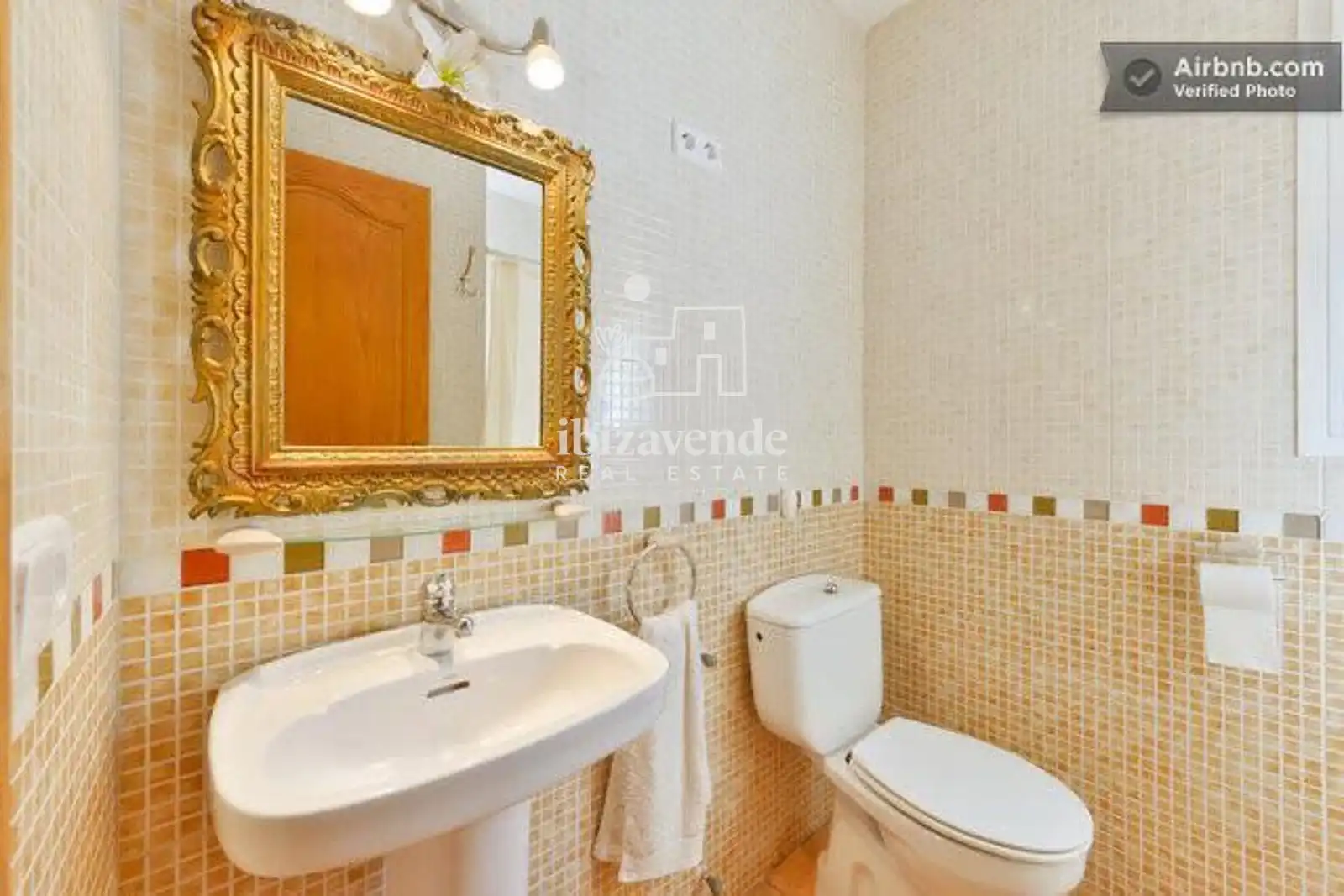 Bany de Casa o xalet de lloguer en Sant Josep de sa Talaia amb Aire condicionat, Calefacció i Terrassa