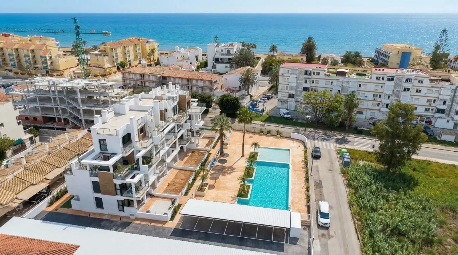 Penthouse mit Pool zum Verkauf in Las Marinas / Les Marines, imagen 2