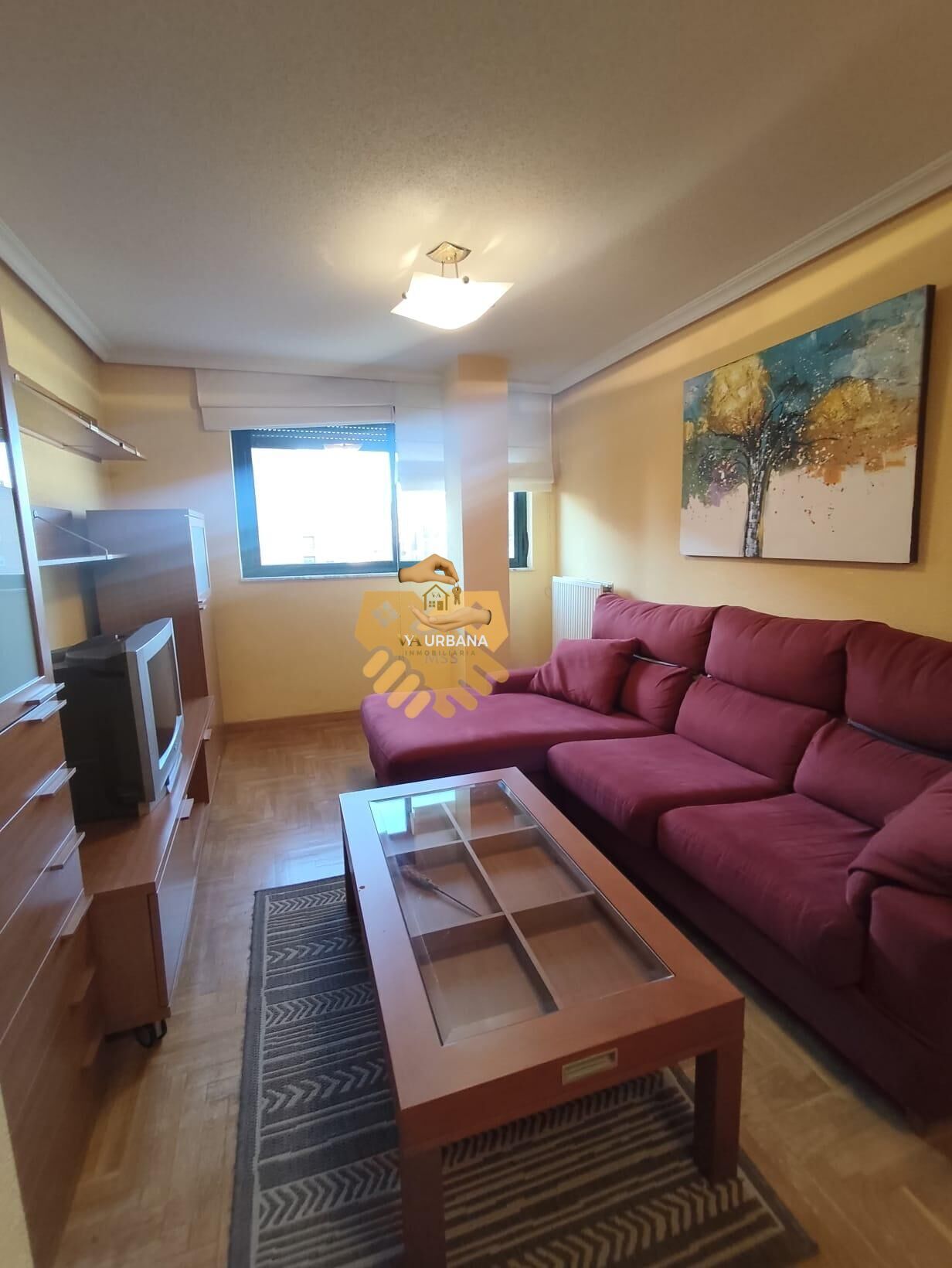 Sala d'estar de Pis en venda en Salamanca Capital amb Calefacció, Terrassa i Moblat