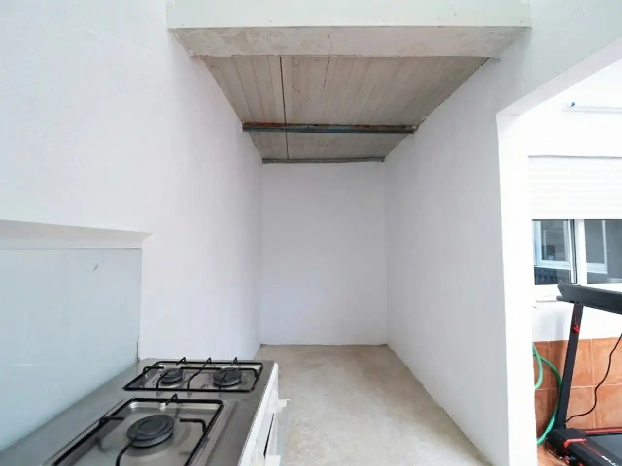 Cocina de Piso en venta en Carlet con Jardín privado, Terraza y Amueblado