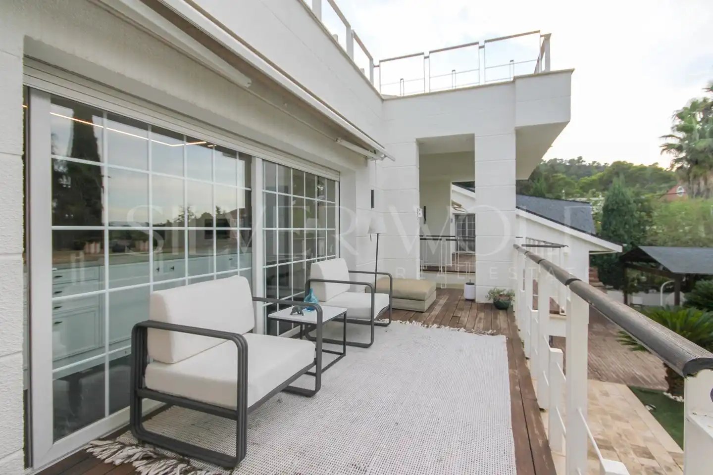 Terrace of Houses for sale in Sant Cugat del Vallès  with Air Conditioner, Heating and Private garden