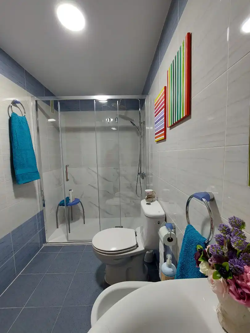 Baño de Apartamento de alquiler en Oropesa del Mar / Orpesa con Aire acondicionado, Terraza y Amueblado