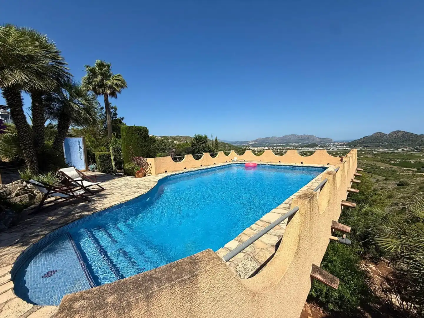 Schwimmbecken von Haus oder Chalet zum Verkauf in Pedreguer mit Klimaanlage, Heizung und Privatgarten