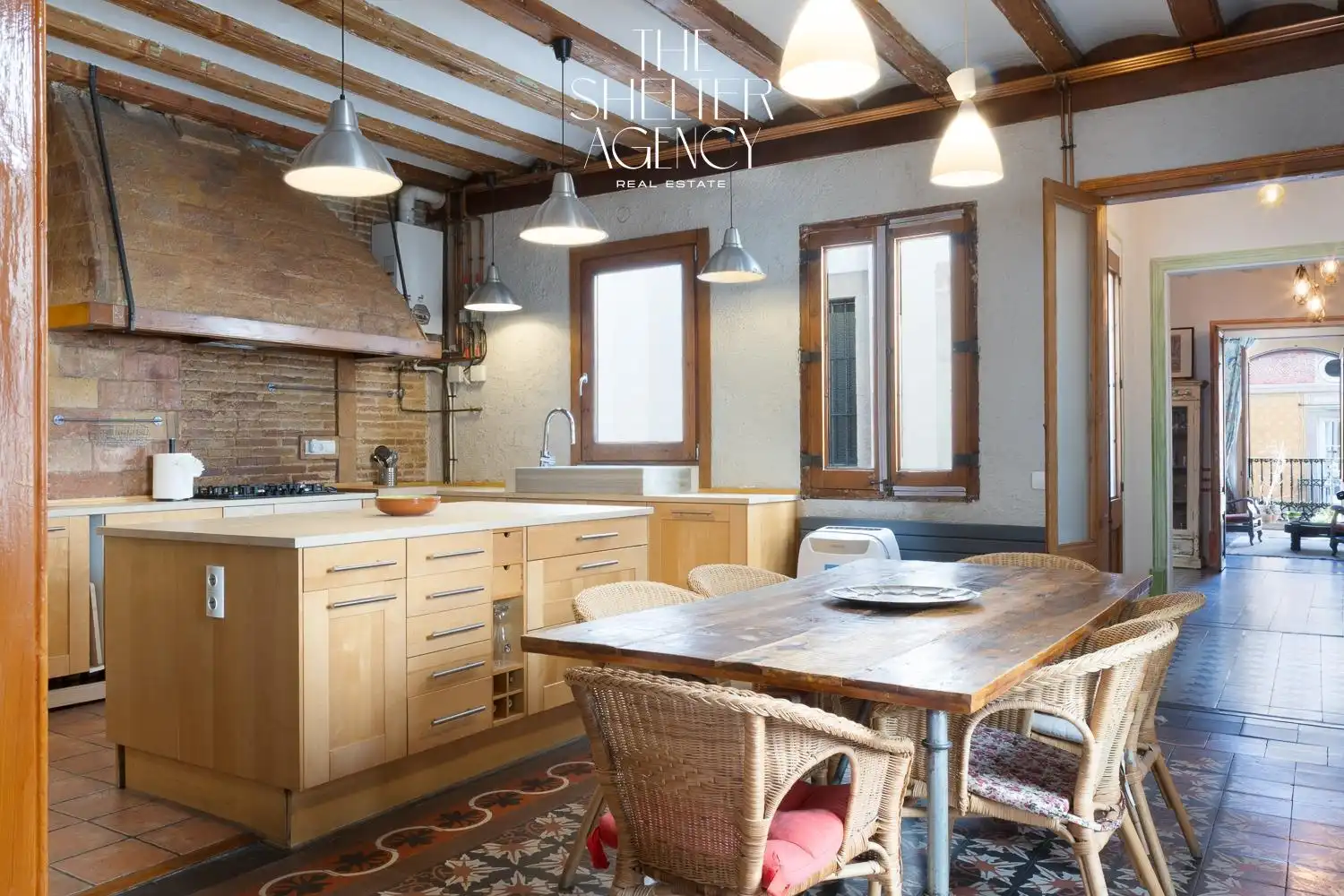 Cocina de Ático en venta en Barcelona con Calefacción, Trastero y Balcón