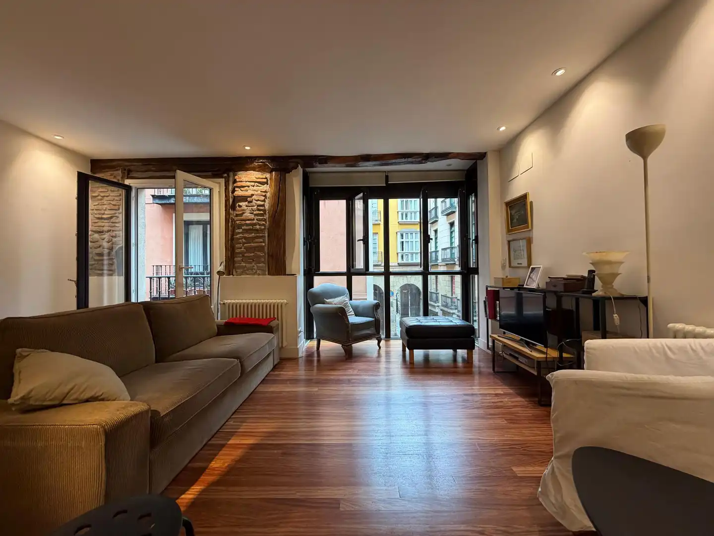 Sala de estar de Piso en venta en Bilbao  con Balcón