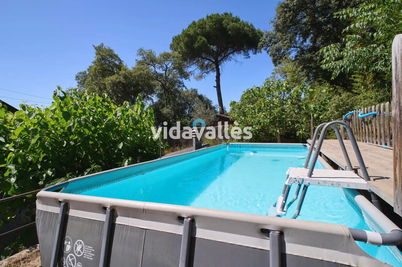 Piscina de Casa o xalet en venda en Vallgorguina amb Aire condicionat, Calefacció i Jardí privat
