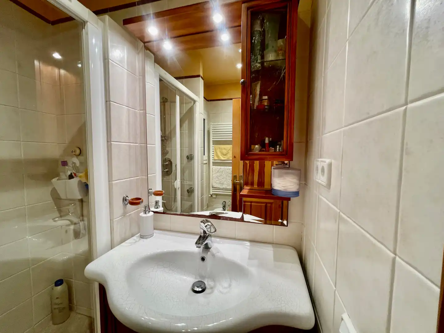Baño de Casa o chalet en venta en Sant Pau de Segúries con Aire acondicionado, Jardín privado y Terraza