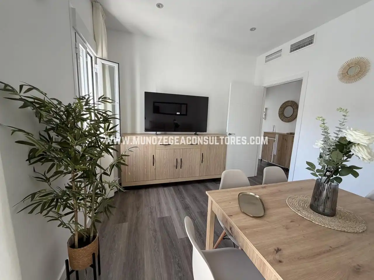 Wohnzimmer von Haus oder Chalet zur Miete in Rute mit Klimaanlage und Möbliert