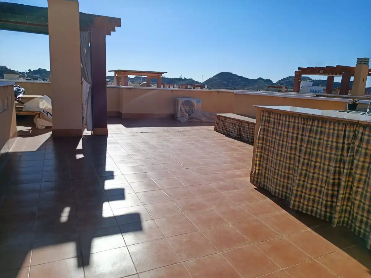 Terrasse von Wohnungen zum Verkauf in Águilas mit Klimaanlage, Terrasse und Möbliert