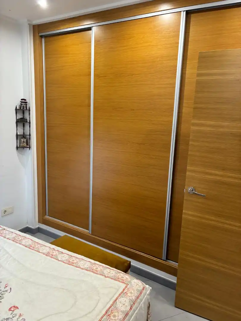 Bedroom of Flat for sale in Aspe  with Air Conditioner, Furnished and Balcony