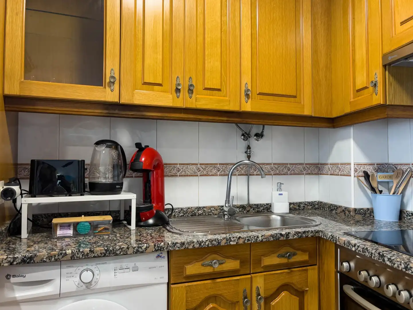 Küche von Wohnung zur Miete in O Grove   mit Heizung