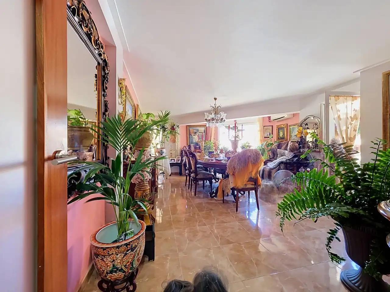 Living room of Flat for sale in Dénia  with Air Conditioner, Heating and Balcony