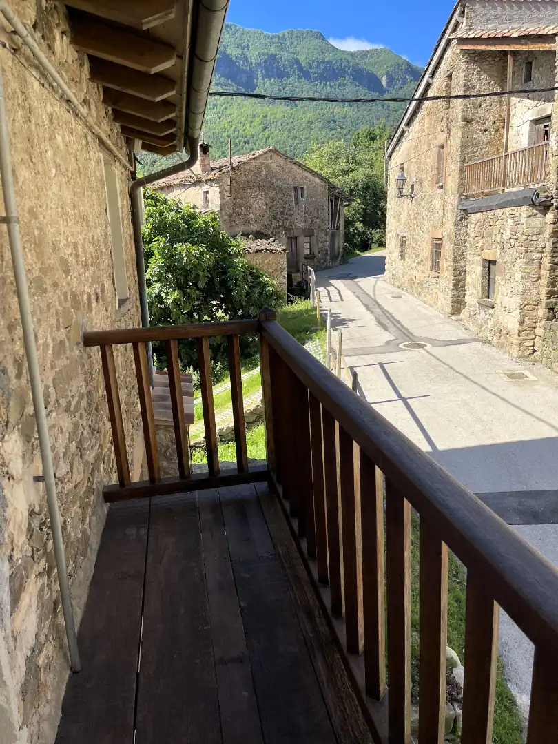 Balcony of Flat for rent in La Vall d'en Bas  with Heating and Balcony