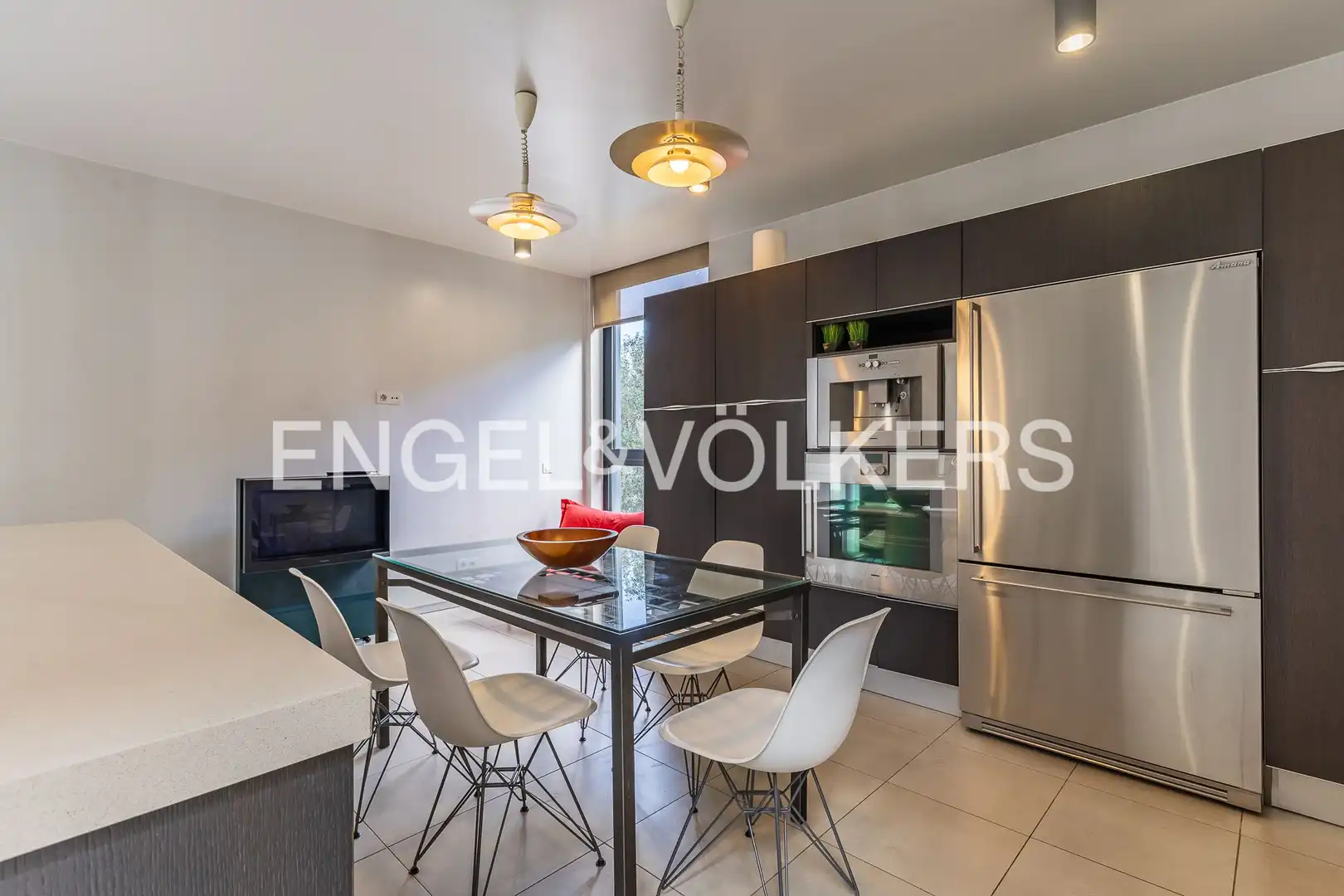Kitchen of Houses for sale in Sant Cugat del Vallès  with Air Conditioner, Heating and Private garden