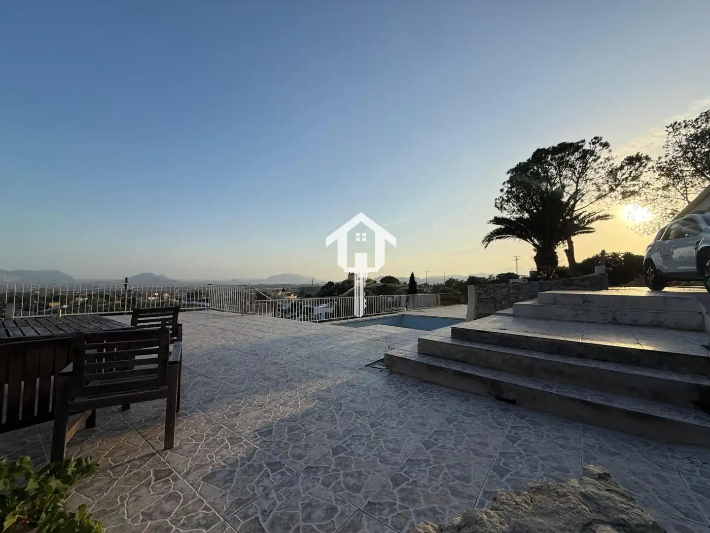 Terrace of Houses for sale in San Vicente del Raspeig / Sant Vicent del Raspeig  with Air Conditioner, Private garden and Terrace