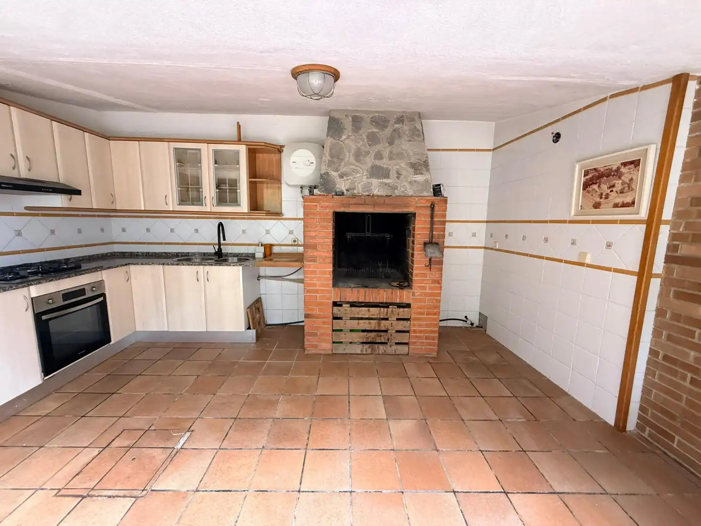 Cocina de Casa o chalet en venta en Olèrdola con Calefacción, Jardín privado y Terraza