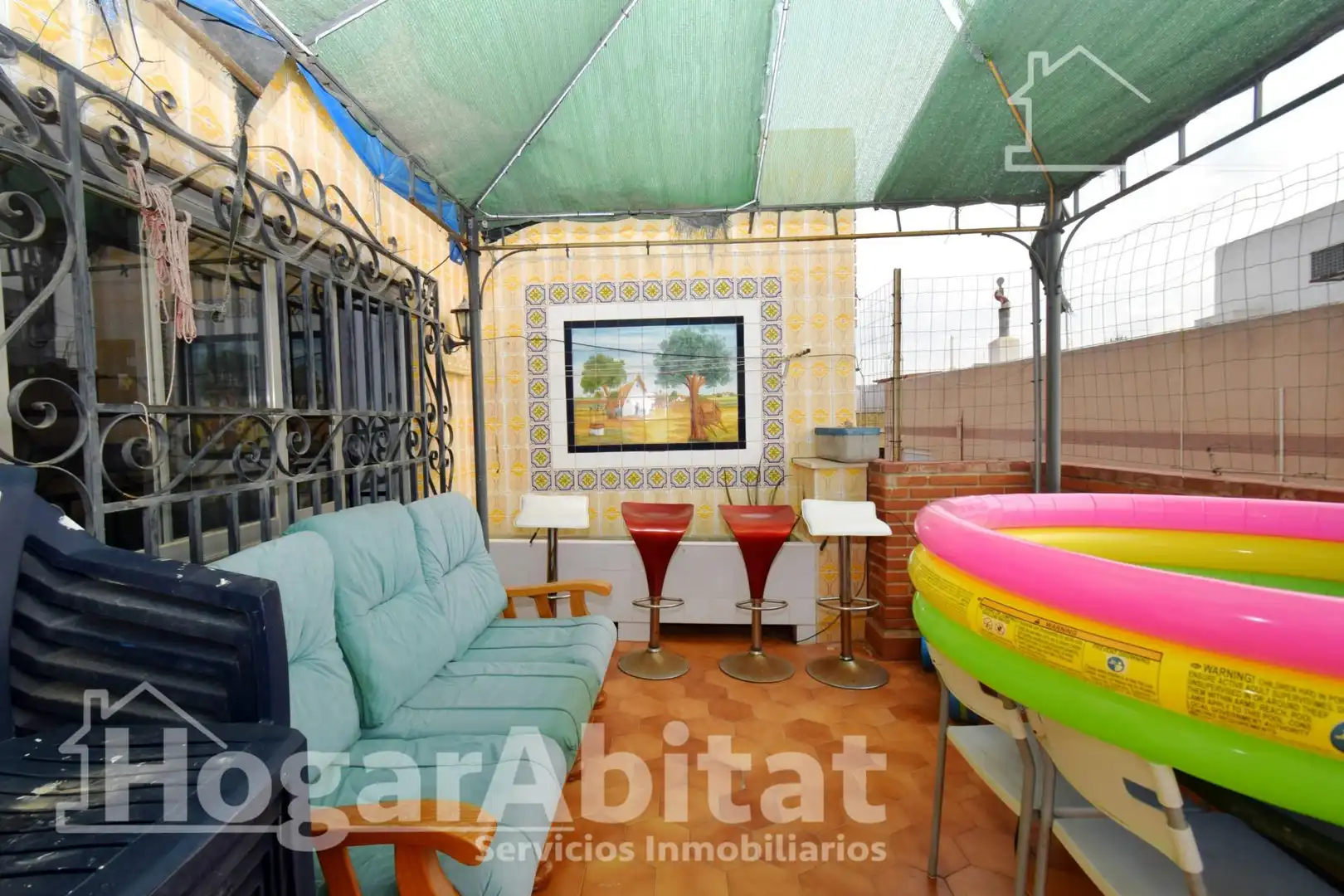 Jardín de Ático en venta en Catarroja con Terraza, Trastero y Balcón