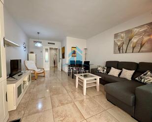 Sala d'estar de Pis de lloguer en Dénia amb Aire condicionat, Calefacció i Jardí privat