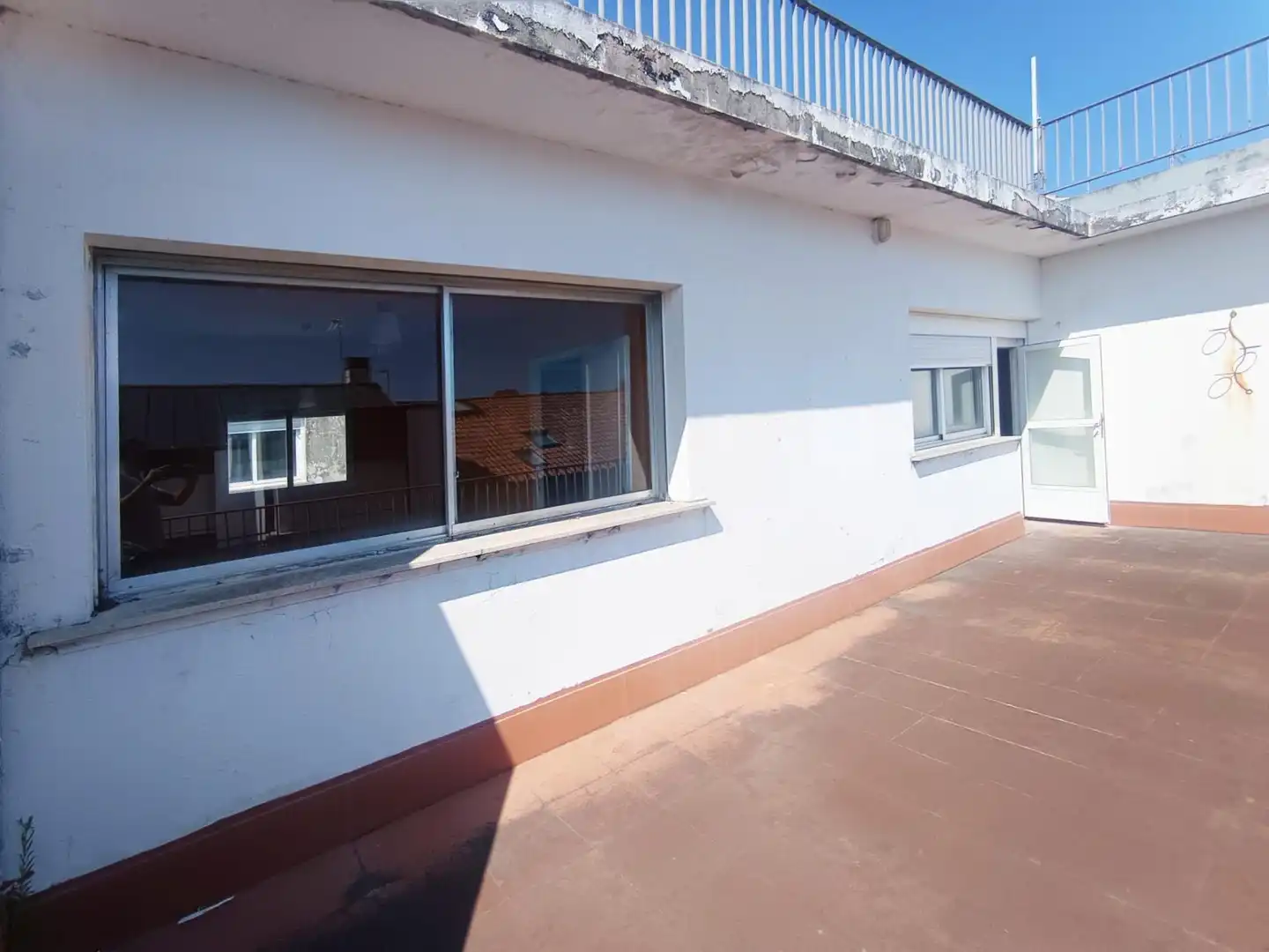 Vista exterior de Piso en venta en Vilagarcía de Arousa con Terraza