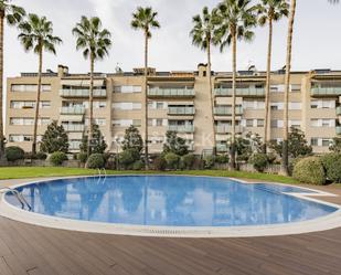 Swimming pool of Apartment for sale in Sant Joan Despí  with Air Conditioner, Heating and Private garden